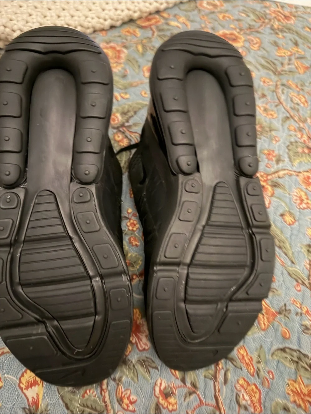 Nike Kids Black Breathable Air270 Sneakers